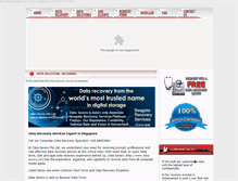 Tablet Screenshot of data-savers.net
